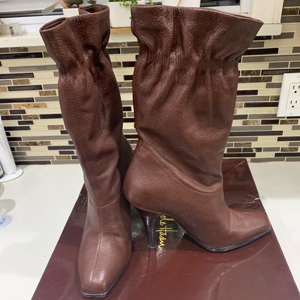 Cole Haan Vintage Gali air Short brown boot